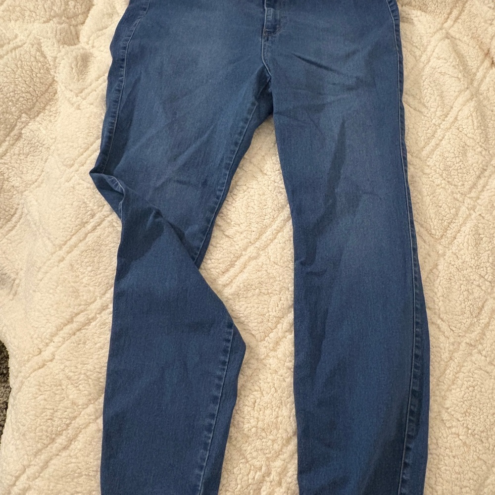 Fashion Nova Dark Blue Skinny Jeans